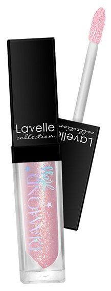 LavelleCollection Блеск для губ Diamond gloss LavelleCollection тон 02 diamond rose, 5 мл