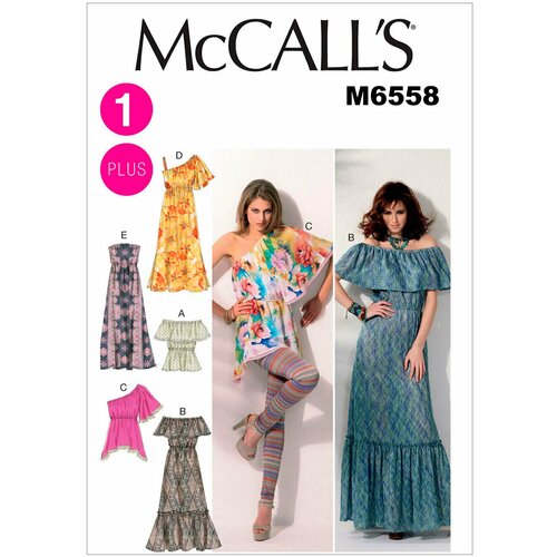 Выкройка McCall's №6558 Платье, туника