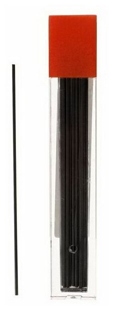 Грифели для механических карандашей 0.9 мм, 4190 H, 12 штук, в футляре, 12 шт.