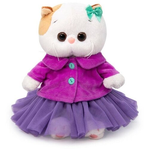 Мягкая игрушка «Ли-Ли Baby в пурпурной курточке и юбочке», 20 см кошка ли ли baby в пурпурной курточке и юбочке