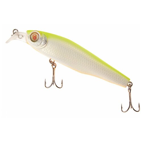 Воблер ADUSTA Twitch Shiner Liner 90F 12гр #046 Yellow Chart, # 0000682853