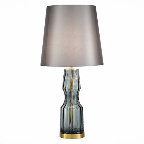 Настольная лампа ST Luce Saya SL1005.104.01, E27, 40Вт, кол-во ламп:1шт, Серый