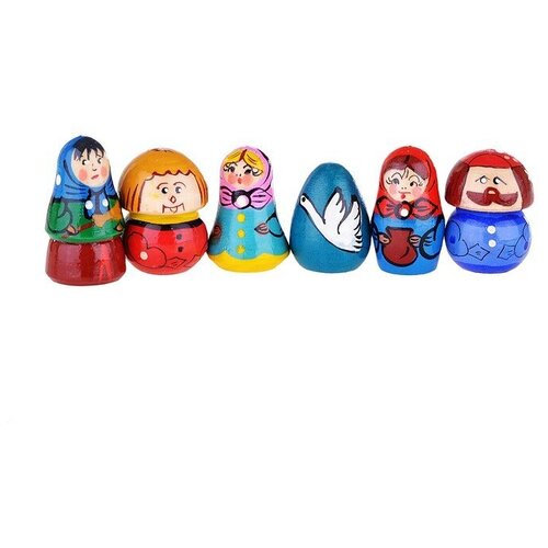 Пальчиковый театр Гуси-Лебеди 6 шт/набор