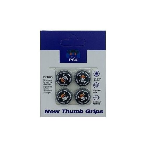 Накладки на стики для геймпада Черепа 4 шт БелыйЖелтыйКрасныйЧерный PS4 159000₽