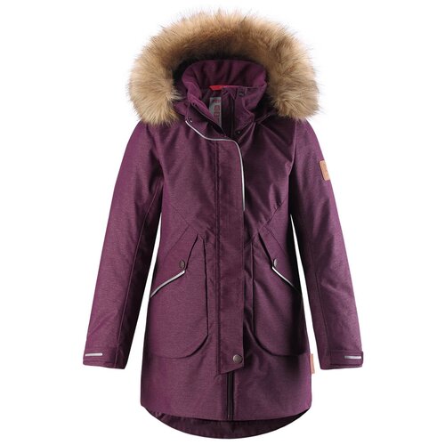 Куртка Reima зимняя, размер 116, фиолетовый