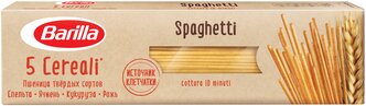 Barilla Макароны 5 Cereali Spaghetti со злаковой смесью, 450 г