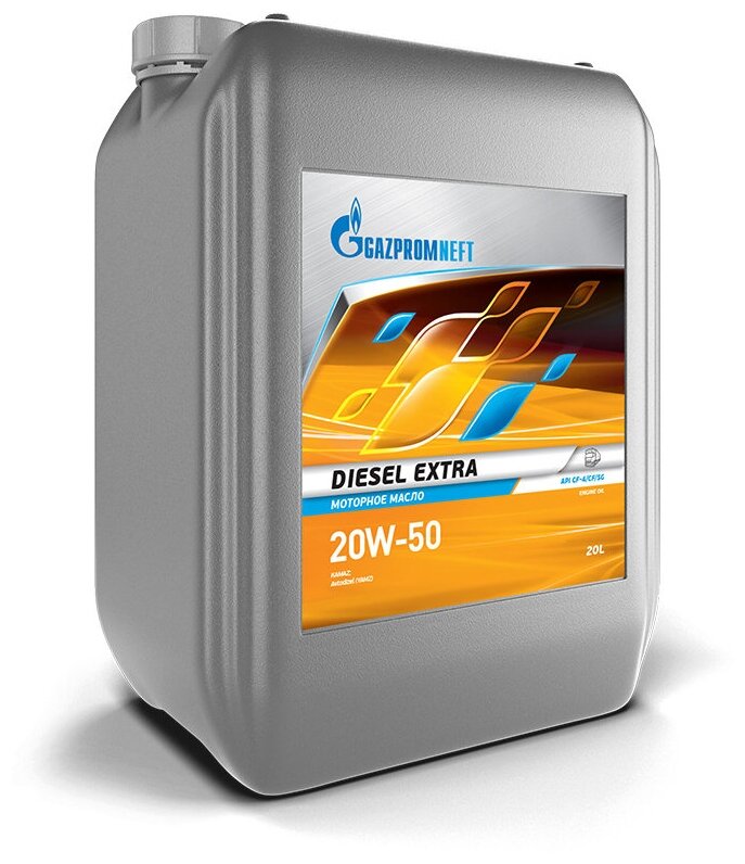 Полусинтетическое моторное масло Газпромнефть Diesel Extra 10W-40