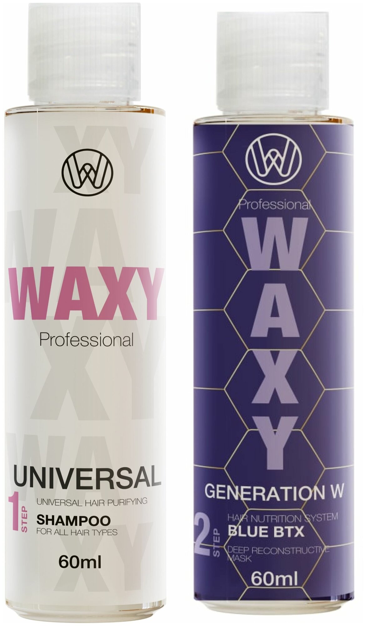 WAXY Комплекс ботокс-восстановления волос, с пигментом