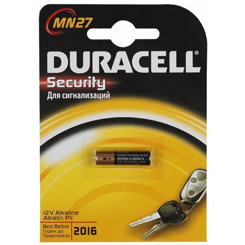 DURACELL батарейка A27 DURACELL SECURITY 12V