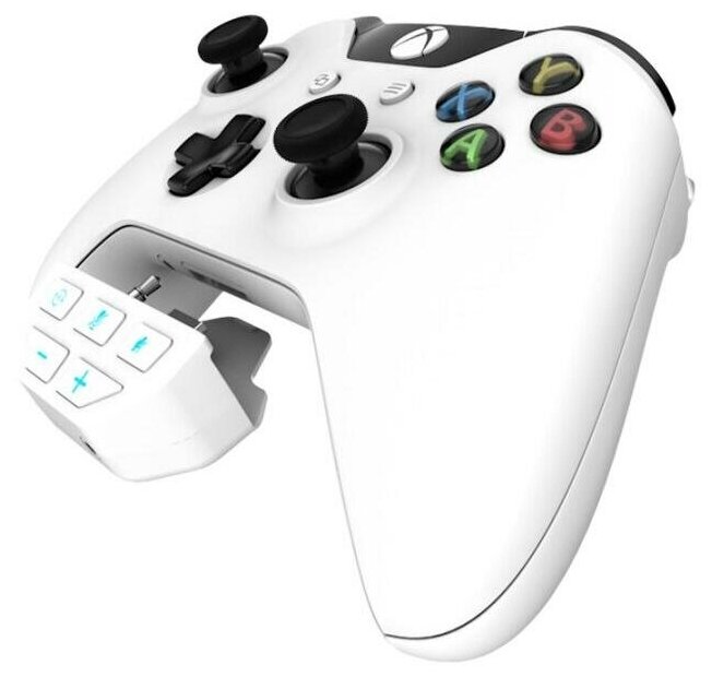 Аудио-адаптер/Усилитель звука для геймпада Microsoft Xbox One Wireless Controller Белый (Xbox One/Series X/S)