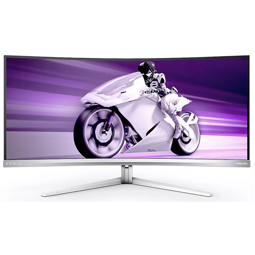 34 QD-OLED монитор PHILIPS EVNIA 34M2C8600 , OLED , 175 Гц, 21:9, 3440×1440, 109 PPI, 0.1 мс изогнутый игровой монитор samsung s65uc ls34c650uacxxf 34 uwqhd 3440 x 1440 100 гц va черный