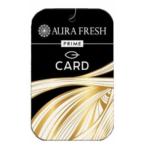 Ароматизатор для автомобиля Aura Fresh Prime Card, отдушки Франция, картон, PACO RABANNE-INVICTUS, 23144