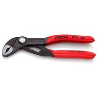 Клещи переставные KNIPEX COBRA® зев 27 мм, длина 125 мм, фосфатированные, обливные ручки, SB