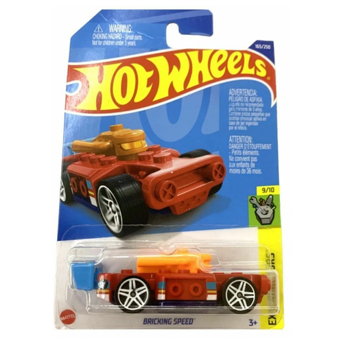 Hot Wheels Машинка базовой коллекции BRICKING SPEED 5785/HCT37 машинка хот вилс bricking speed hct37 m7c5