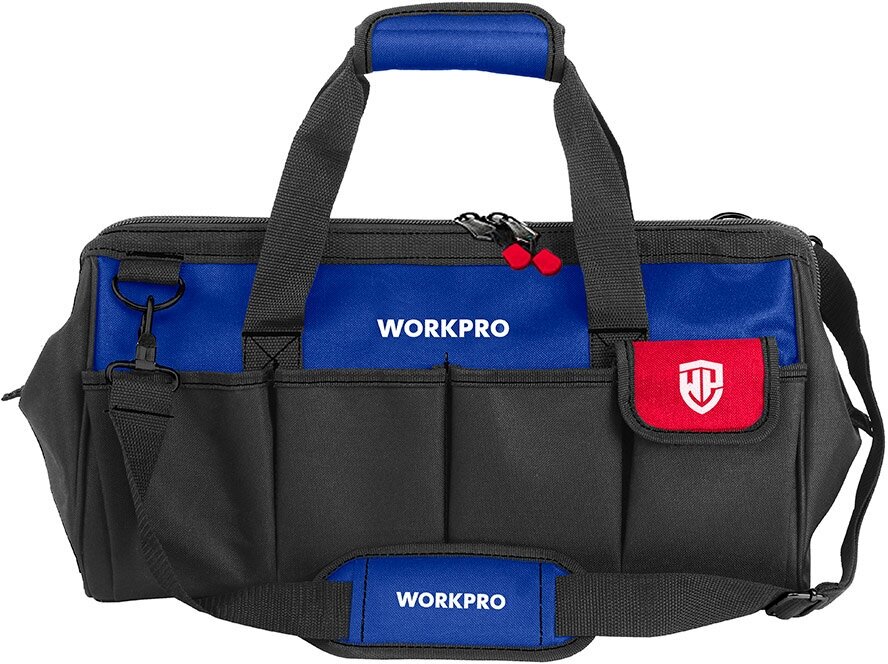 Сумка WORKPRO с закрытым верхним клапаном (35х19х22см) 13 карм Китай