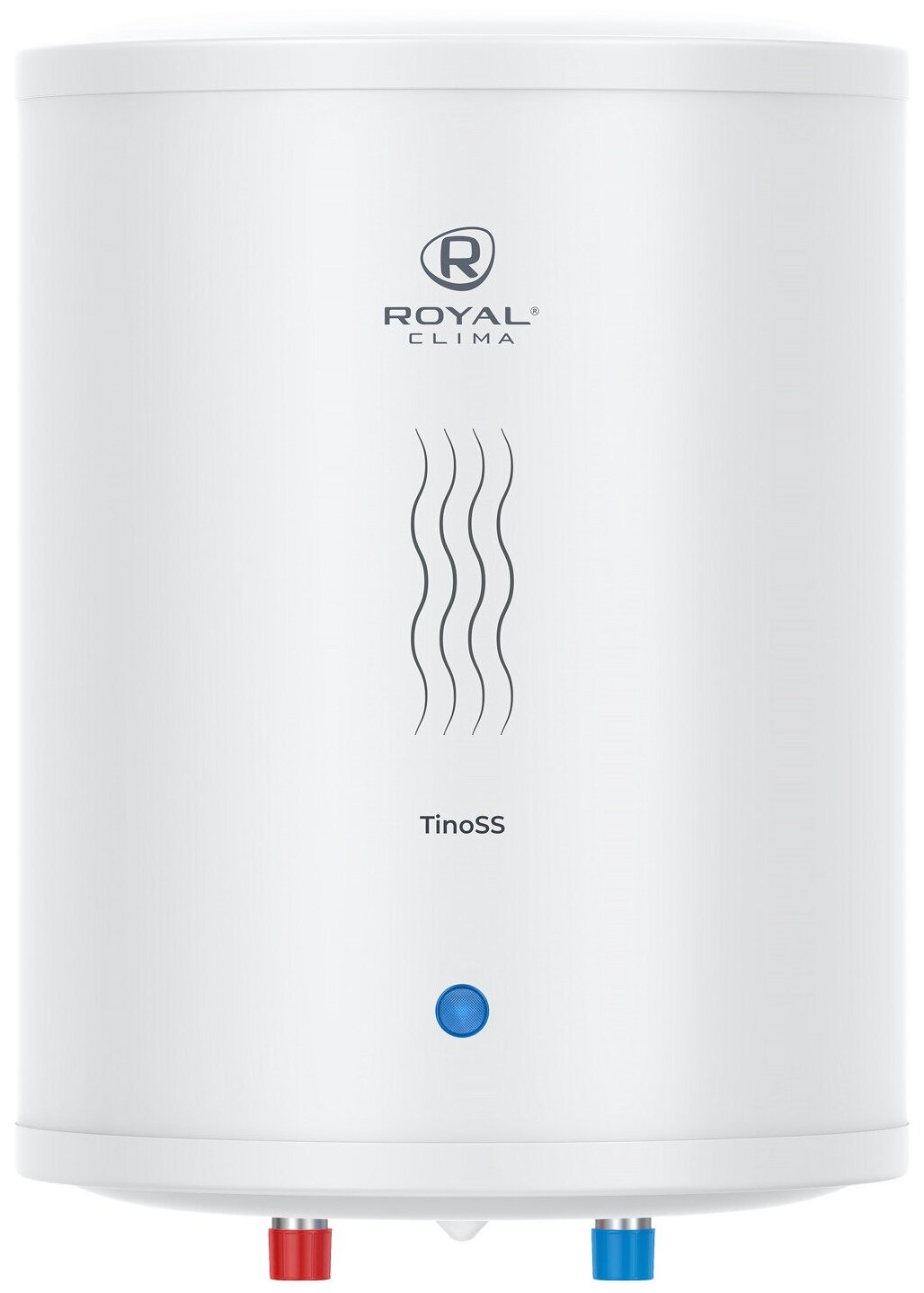 Электрический водонагреватель / Накопительный TINOSS, ROYAL Clima, RWH-TS10-RS, белый