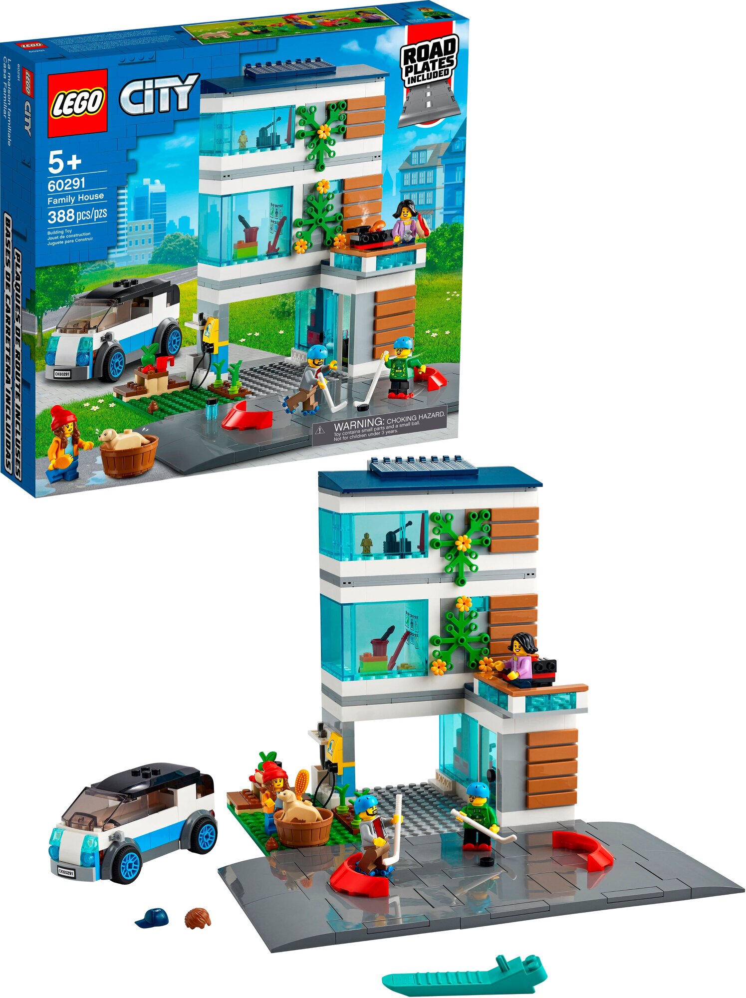 Конструктор LEGO City 60291 Современный дом для семьи - фото №15