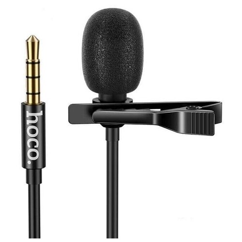 Микрофон петличный DI02 2м черный HOCO 49900₽