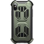 Чехол Baseus Cold front cooling Case для iPhone Xs Зеленый - изображение