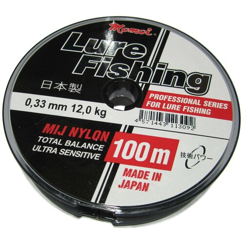 Леска Momoi Lure Fishing 0,33мм 100м прозрачная