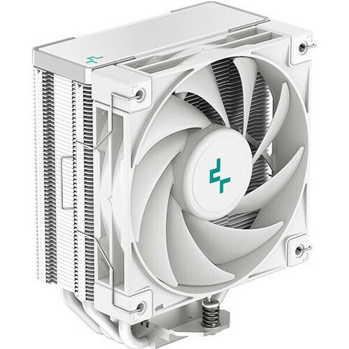 Кулер для процессора Deepcool AK400 WH LGA1700/1200/115X/AM5/AM4, TDP 260W, PWM, Fan 120mm, 4 тепл. трубки, белый, RET