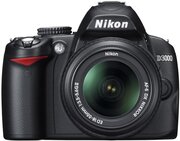 Фотоаппарат Nikon D3000 Kit AF-S DX NIKKOR 18-55mm f/3.5-5.6G VR II, черый