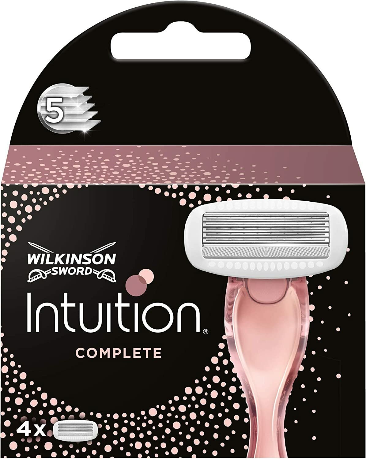 Wilkinson Sword Intuition Complete / Сменные кассеты для женского станка INTUITION Complete или f.a.b. , 4 шт.