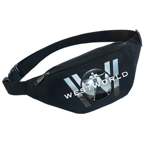 фото Сумка поясная noname, черный