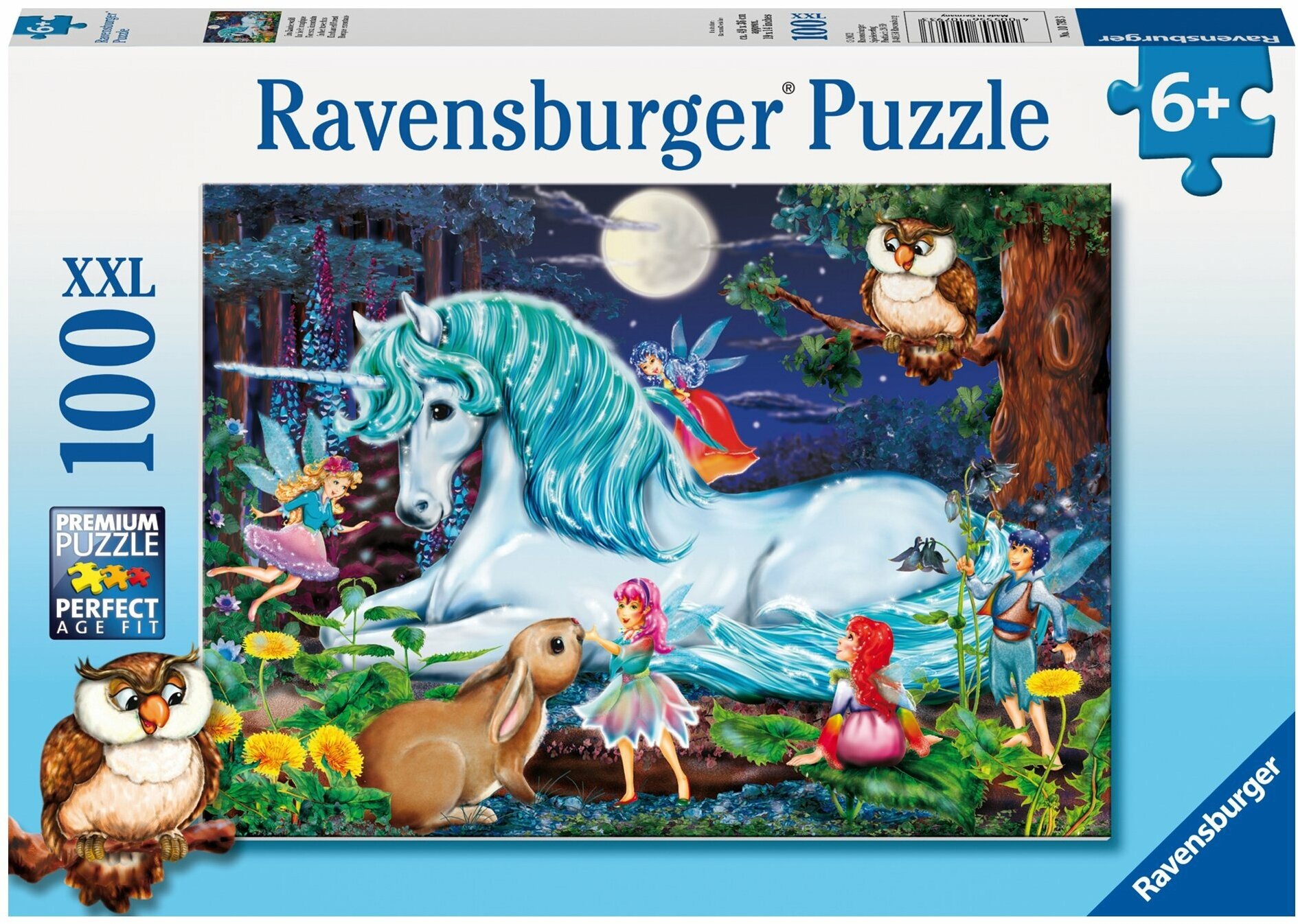 Пазл Ravensburger «Зачарованный лес», 100 эл.