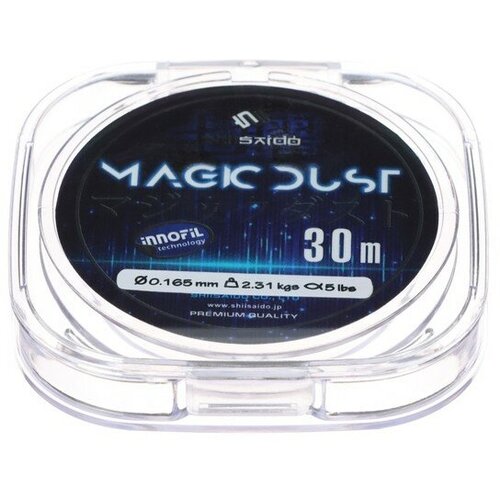 леска shii saido magic dust 30 м 0 309 мм до 7 93 кг хамелеон smomd30 0 309 SHII SAIDO Леска Shii Saido Magic Dust, диаметр 0.165 мм, тест 2.31 кг, 30 м, хамелеон