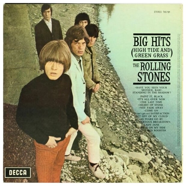 The Rolling Stones Big Hits (High Tide & Green Grass) Виниловая пластинка Decca - фото №2