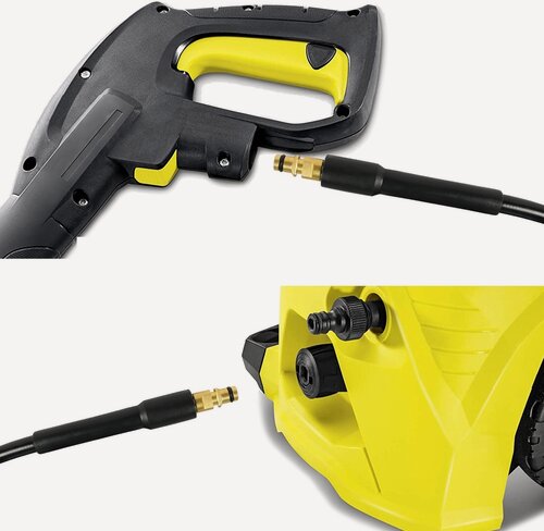 Изображение товара ПВХ шланг высокого давления для бытовых минимоек Karcher. Соединение штуцер нового образца. 9 метров