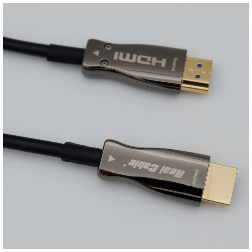 Кабель HDMI - HDMI оптоволоконные Real Cable HD-OPTIC 10.0m