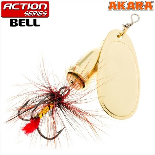 фото Блесна вращающаяся akara action series bell, 6 г, цвет a21