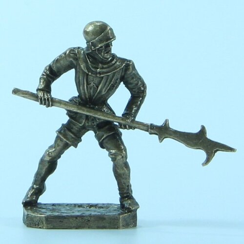 Бронзовая статуэтка Рыцарь с глевией (серия Война Роз)