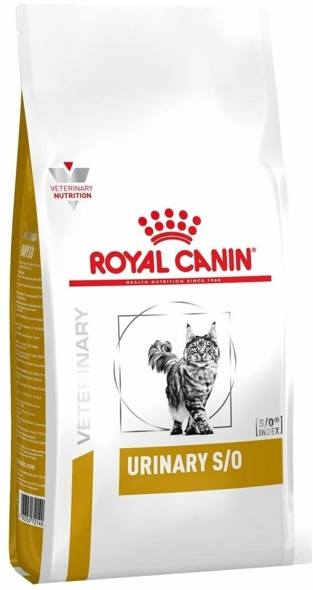 Сухой корм для кошек Royal Canin Urinary Feline S/O LP34, профилактика МКБ 1,5 кг