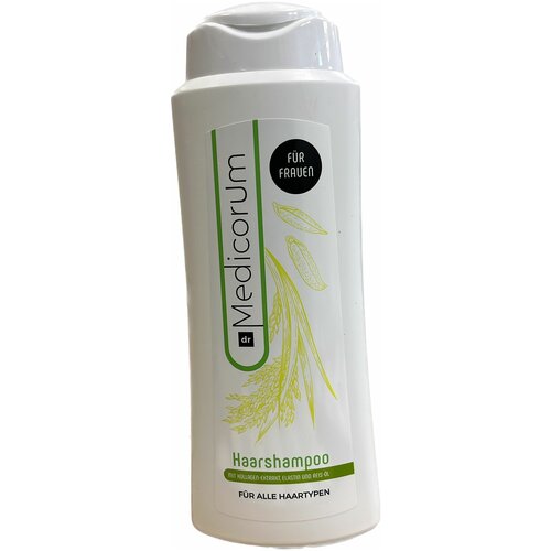 Шампунь для сухих, поврежденных, секущихся волос с эластином, коллагеном и рисовым маслом 500мл