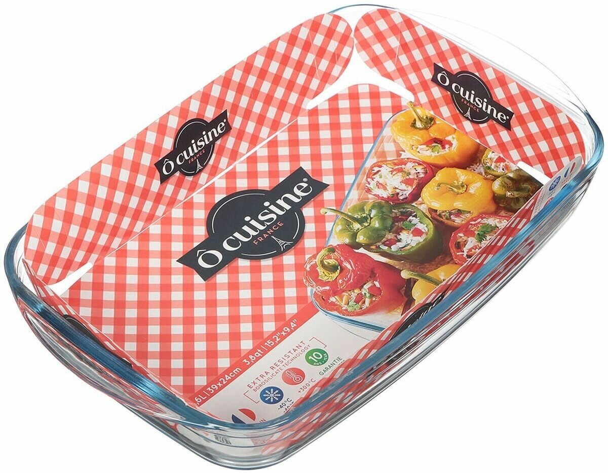 Блюдо Pyrex прямоугольное O CUISINE 39x24см 249BC00/1046