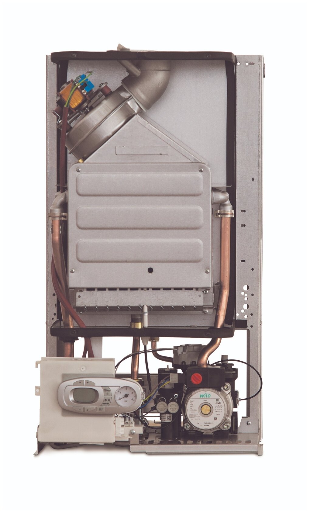 Конвекционный газовый котел Ferroli Divatech D F 32, 32 кВт, двухконтурный - фотография № 3