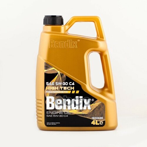 BENDIX Масло Моторное Bendix High Tech 5W-30 Синтетическое 4 Л 180068B