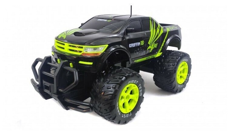 Машинка внедорожник на пульте управления Dodge Rampage Winyea w3818-Black