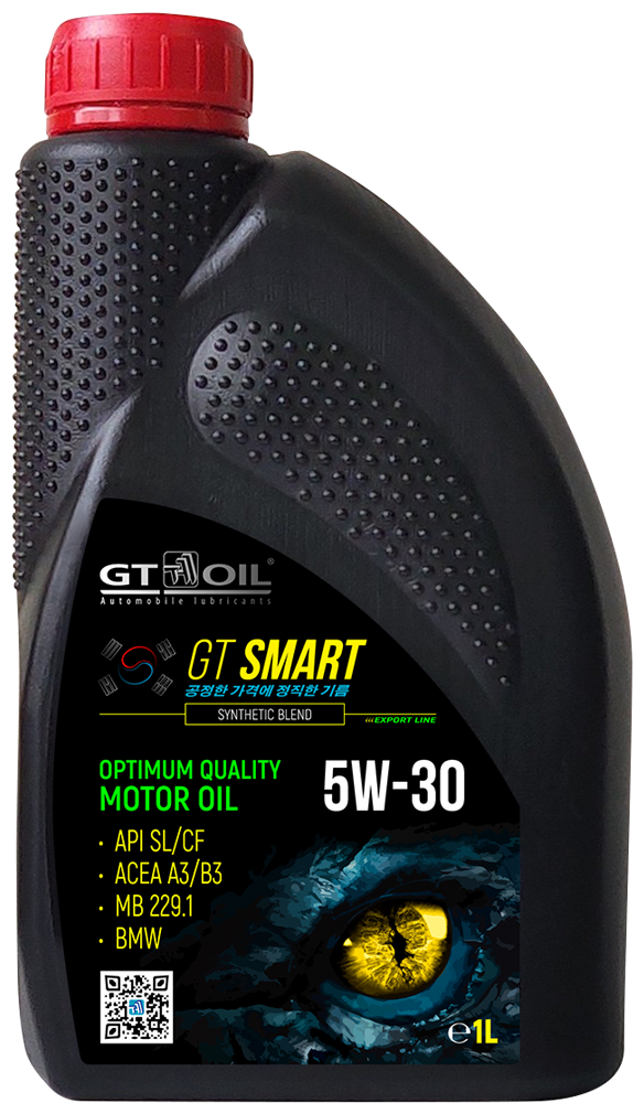 Масло GT OIL Smart SAE 5W-30 API SL/CF, 1 л