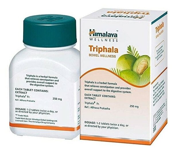 Triphala, 200 мл, 60 г, 60 шт.