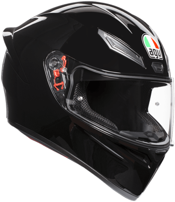 AGV K-1 S Mono Шлем черный глянцевый S (55/56)