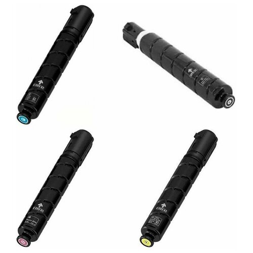 ELP Картриджи комплектом совместимые ЕЛП ELP CT CAN C EXV47Y CMYK C EXV47 CMYK полный набор