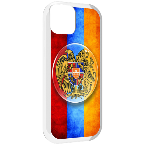 Чехол MyPads герб флаг армении для UleFone Note 6 / Note 6T / Note 6P задняя-панель-накладка-бампер