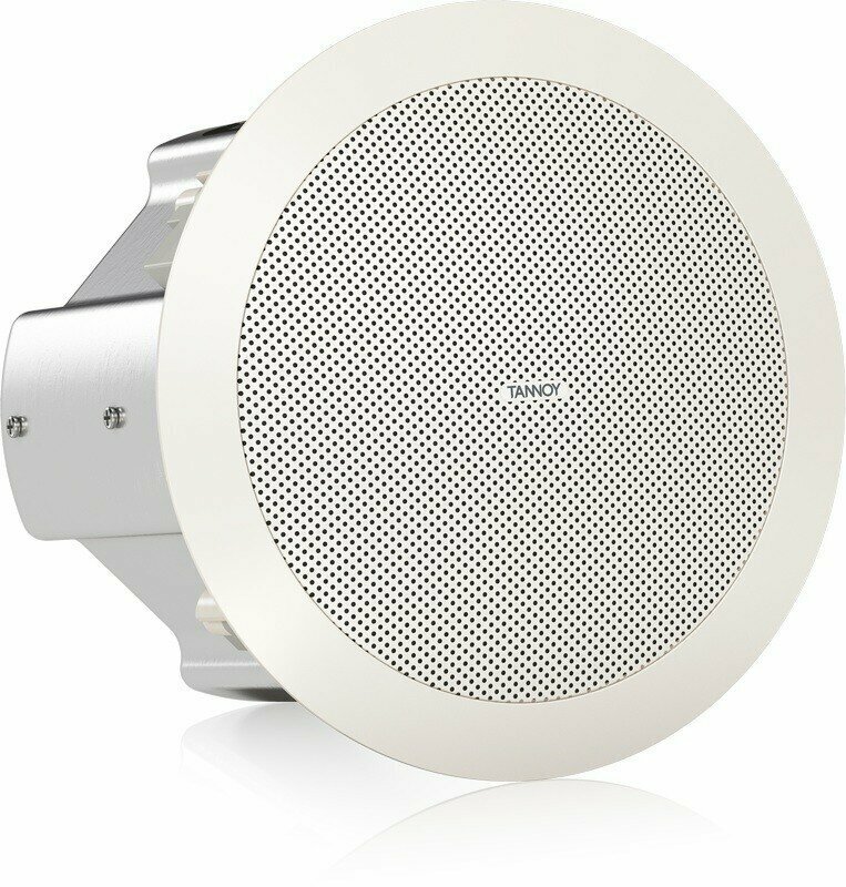 Tannoy CVS 401 потолочный громкоговоритель с колпаком, 60Вт прог, 8Ом, 4"+0,79", 70Гц-20кГц(+/-10 дБ), 70В/100В, 25/12.5/6.3/3.2 Вт, SLP 105 Дб пик.