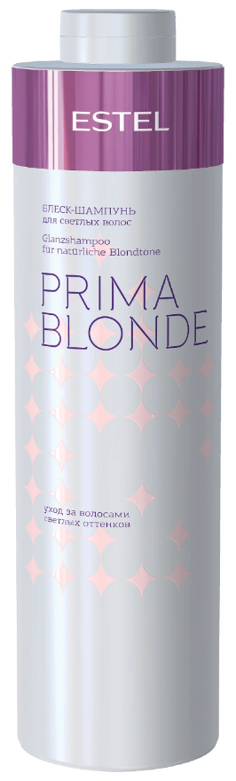 ESTEL PROFESSIONAL Блеск- шампунь для светлых волос PRIMA BLONDE, 1000 мл