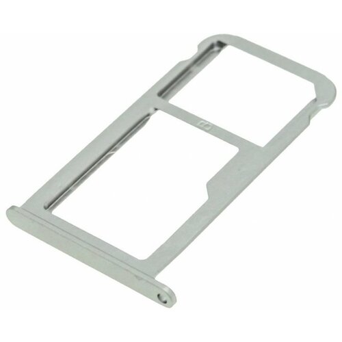 Держатель сим карты (SIM) для Huawei P9 Lite 4G (VNS-L21) серый for huawei p9 lite sim card reader holder pins tray slot part vns tl00 vns al00 vns dl00 vns l31 vns l21 vns l23