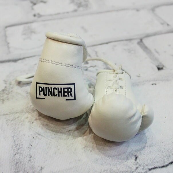 Сувенирные перчатки Puncher Белые - Puncher